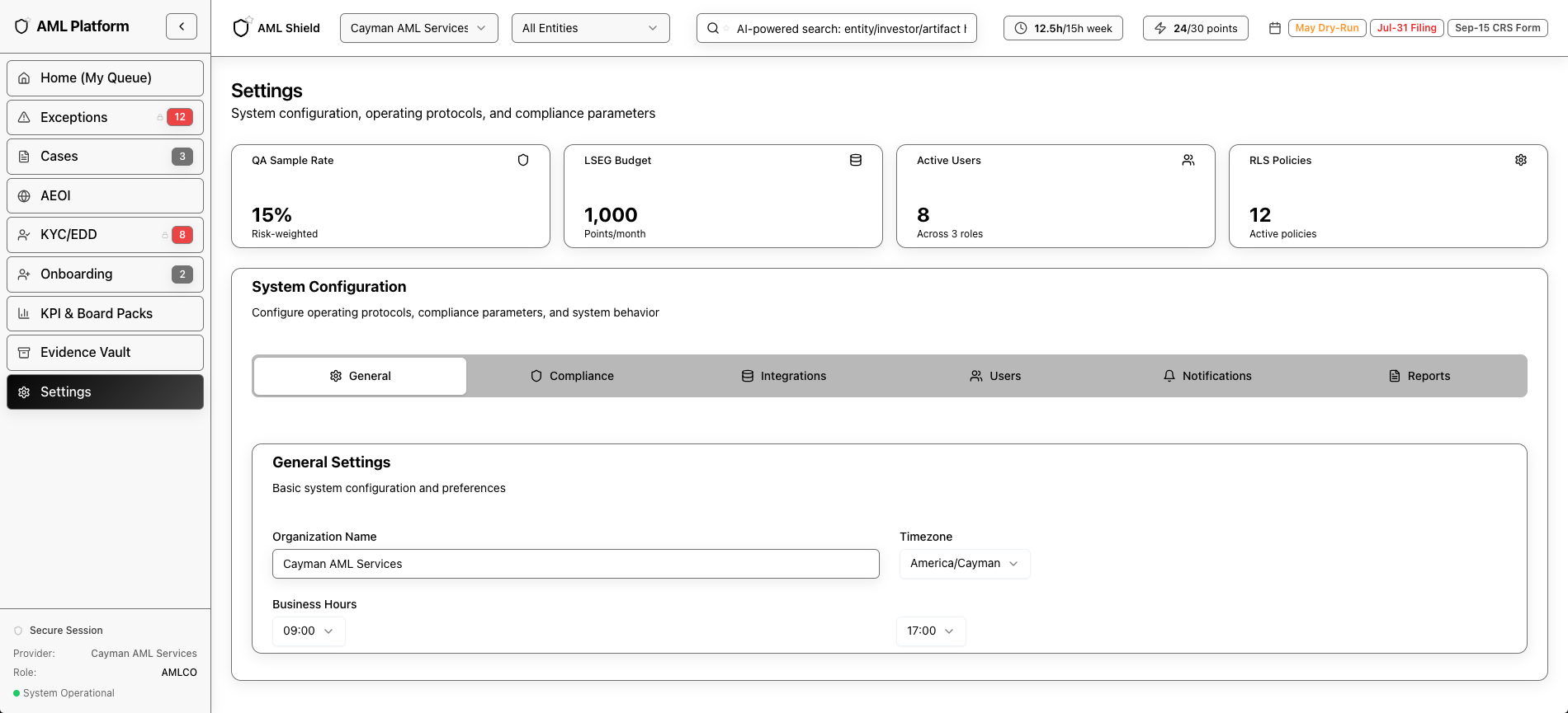 Operating Protocol preview